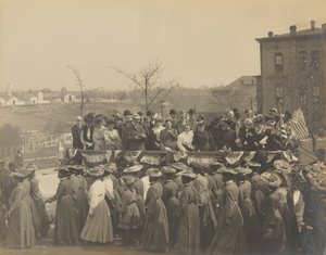 Fotografie des 25. Jahrestages der Gründung des Tuskegee-Instituts, 1906