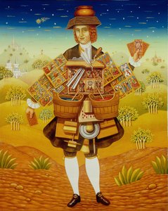Der Kartenverkäufer, 2003 von Frances Broomfield