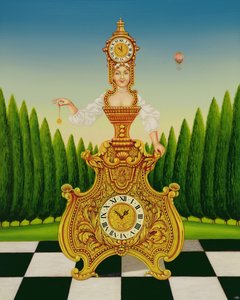 Die Frau des Uhrmachers, 1999 von Frances Broomfield