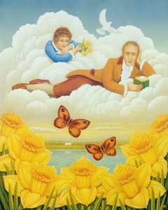 Wordsworths Narzissen, 2004 von Frances Broomfield