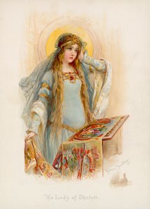 Tennysons Die Lady von Shalott
