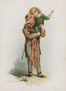 Winzig Tim (Chromolitho)
