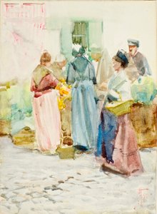 Eine belebte Ecke in Arles