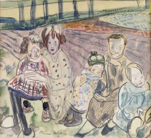 Eine Bauernfamilie