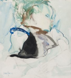 Schlafendes Baby, ca. 1905