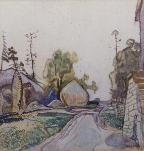 Der Heuschober von Frances Hodgkins