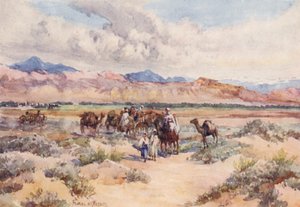Eine Karawane in der Sahara von Frances Nesbitt