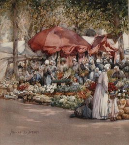 Markttag, Nordfrankreich von Frances Nesbitt