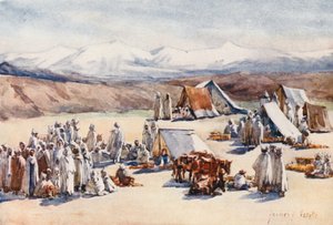 Markttag, Timgad von Frances Nesbitt