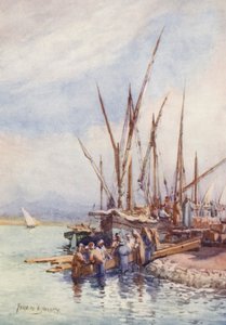 Entladen von Holz