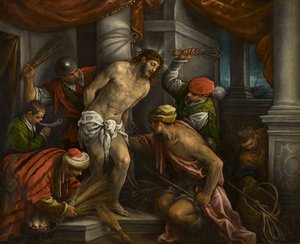 Die Geißelung Christi von Francesco Bassano