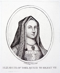 Elizabeth von York, Königin Gemahlin von König Heinrich VII. von Francesco (after) Bartolozzi