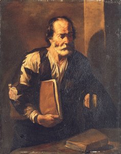 Diogenes mit einer Lampe von Francesco (attr.) Fracanzano