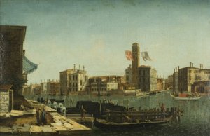 Ansicht des Canal Grande, Venedig, ca. 1743