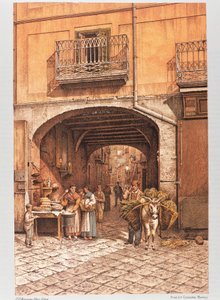 Ein Blick auf Neapel von Francesco Aversano