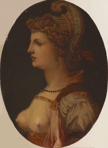Ideales Porträt einer Dame Porträt von Vittoria Colonna