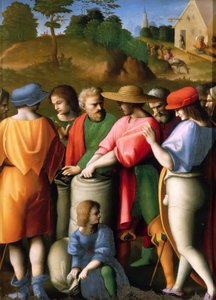 Legende von Joseph: Die Suche nach dem Silberbecher von Francesco Bacchiacca