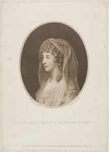 Anne Gräfin Cowper von Francesco Bartolozzi
