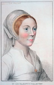 Catherine Howard, fünfte Frau von Heinrich VIII, 1796 von Francesco Bartolozzi
