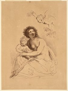 Flora mit Jungen