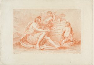 Frontispiz aus Ciprianis "Rudiments of Drawing"