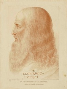 Leonardo da Vinci, 1795 von Francesco Bartolozzi
