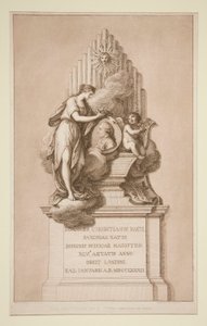 Denkmal für Johann Christian Bach von Francesco Bartolozzi