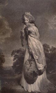 Miss Elizabeth Farren, später Gräfin von Derby von Francesco Bartolozzi