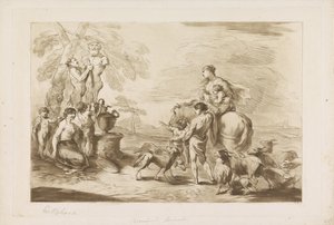 Opfer an Pan von Francesco Bartolozzi
