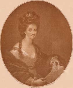 Porträt von Angelica Kauffman, um 1777 1904 von Francesco Bartolozzi