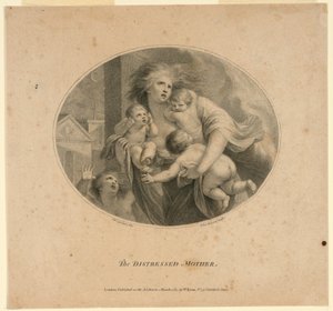 Die verzweifelte Mutter von Francesco Bartolozzi