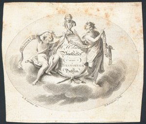 Handelskarte, William Wilson von Francesco Bartolozzi