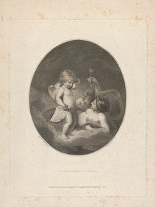 Venus gebiert Amor von Francesco Bartolozzi