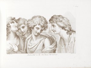 Vier Engel von Francesco Bartolozzi