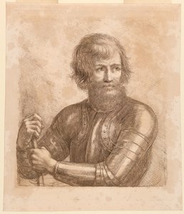 Krieger mit einem Knüppel von Francesco Bartolozzi