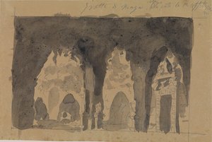 Eine Grotte von Francesco Cocchi