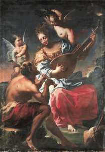 Allegorie der Musik von Francesco Conti