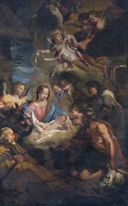 Anbetung der Hirten von Francesco Fabbrica