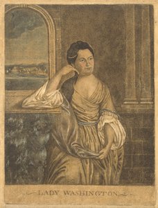 Lady Washington, ca. 1776 von Francesco Fergola