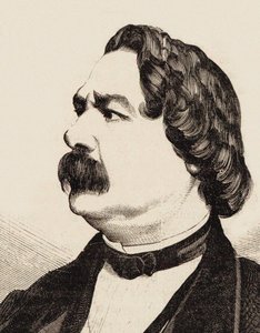 Porträt des Komponisten Enrico Petrella 1813-1877