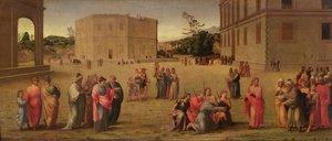 Joseph stellt seinen Vater und seine Brüder dem Pharao vor