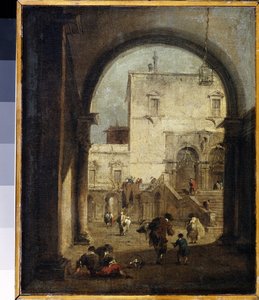 Venezianische Laune: Ein Platz und ein Palast