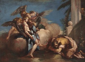 Die Engel erscheinen Abraham, 1750er Jahre