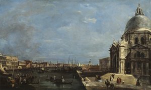 Der Große Kanal, Venedig von Francesco Guardi