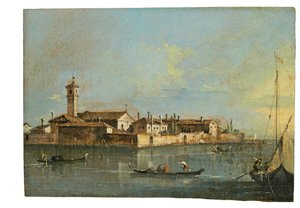 Die Insel Lazzaretto Vecchio, Venedig