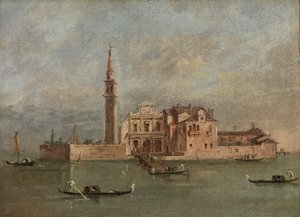 Venezianische Kirche von Francesco Guardi