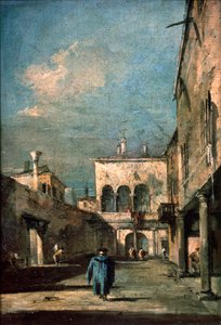 Venezianischer Innenhof, 1770er Jahre