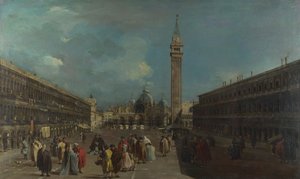 Venedig, Piazza San Marco, ca. 1760 von Francesco Guardi