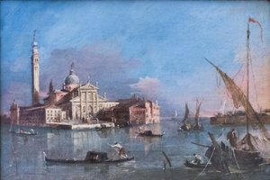 Ansicht von San Giorgio Maggiore von Francesco Guardi
