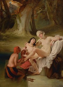 Bathseba beim Bade